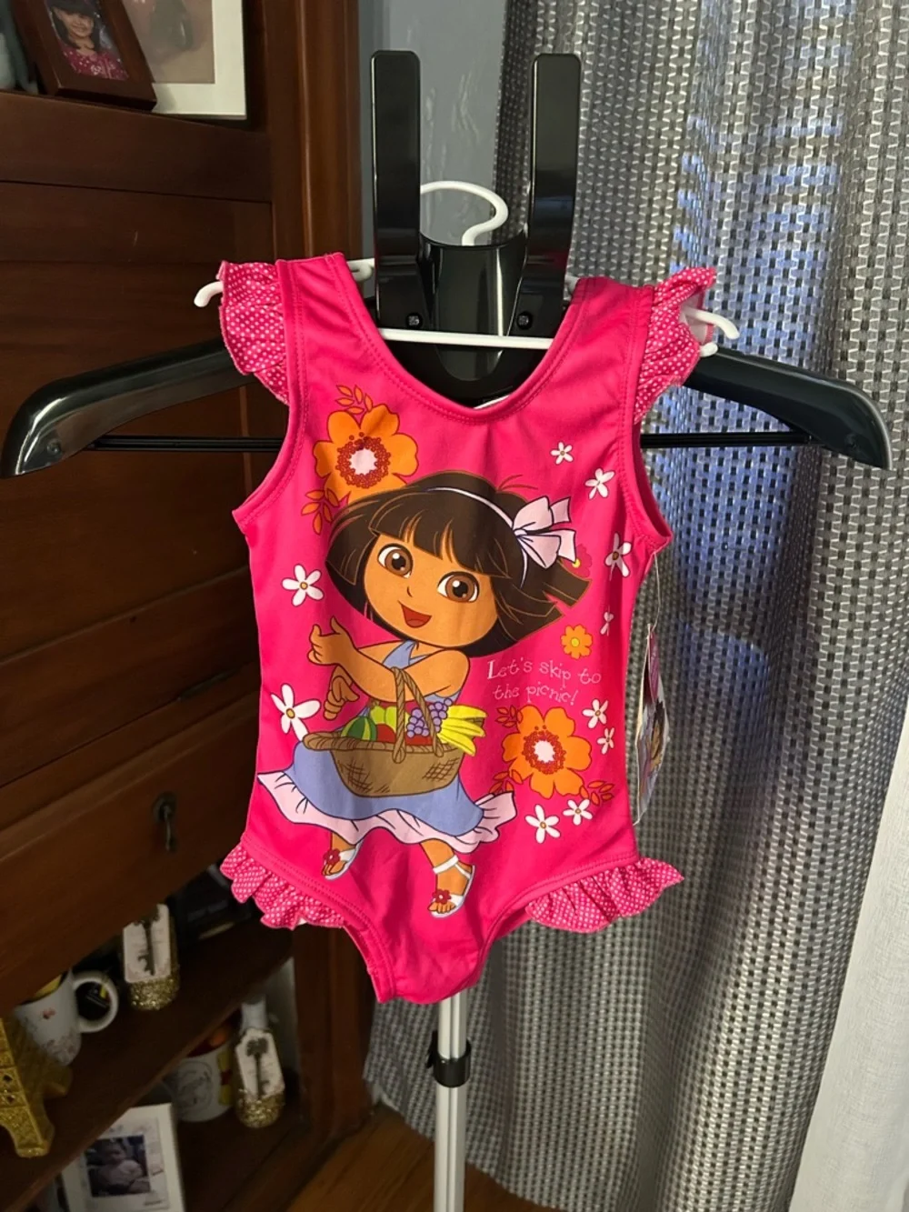 Nickelodeon Dora the Explorer Pink and Yellow Kids Swim Vest